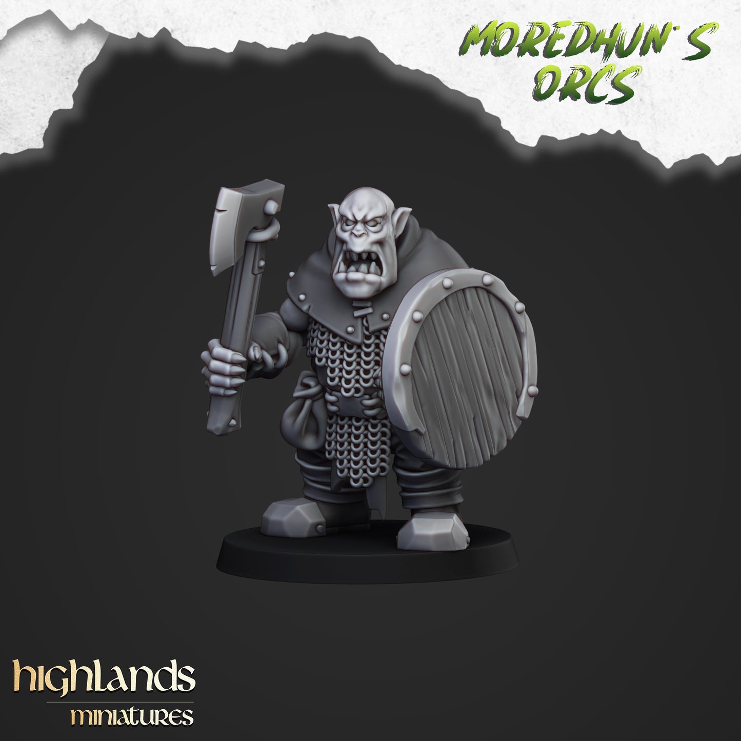 ORC WARRIORS WITH HAND WEAPONS ( 13 Miniaturen )