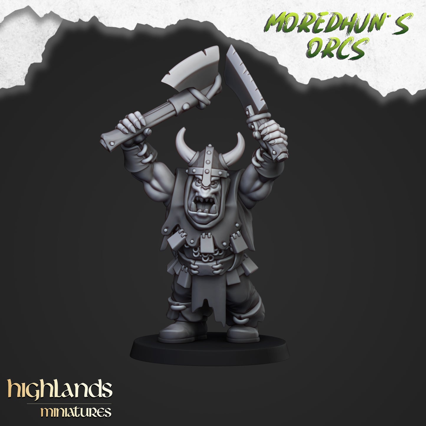 ORC WARRIORS WITH HAND WEAPONS ( 13 Miniaturen )