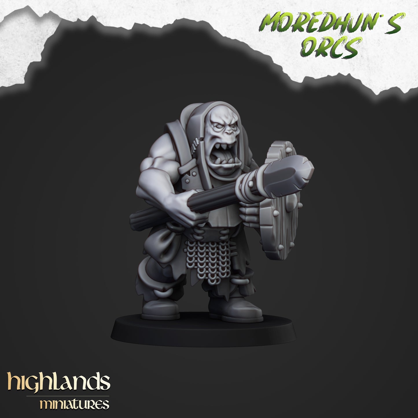 ORC WARRIORS WITH SPEARS ( 5 Miniaturen )
