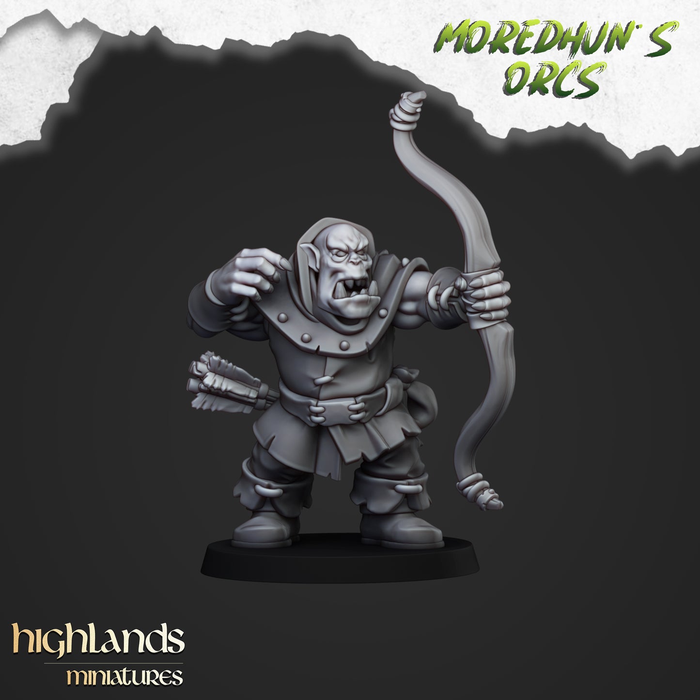 ORC WITH BOWS ( 8 Miniaturen )