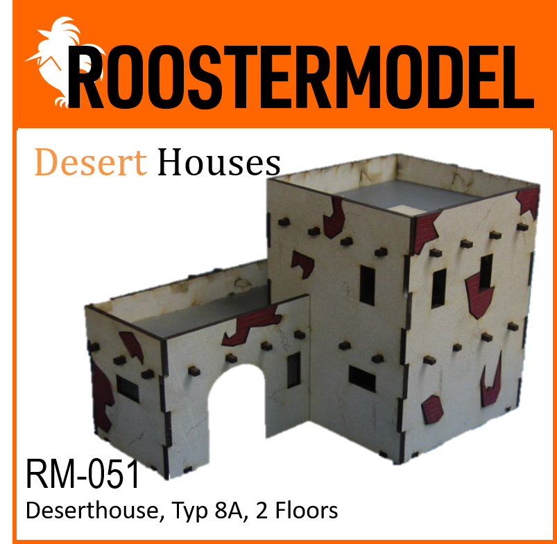 RM-051 Desert House Typ 8A (2 Floors)