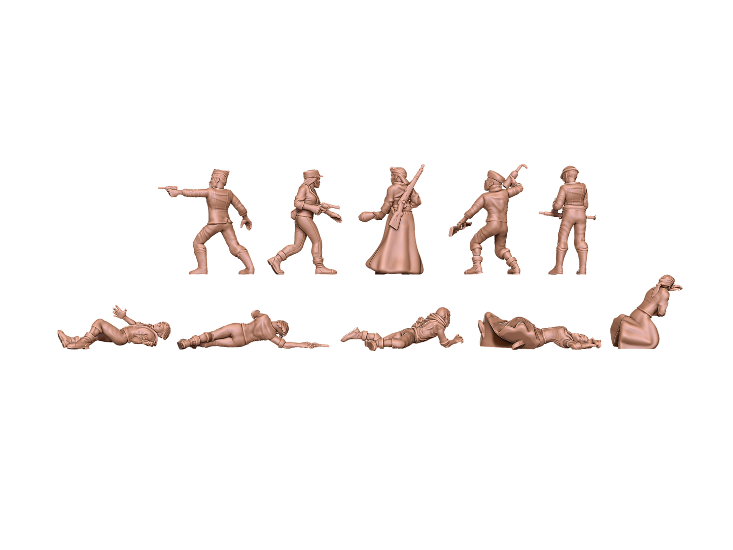 Resistance Fighter ( 10 Miniaturen )