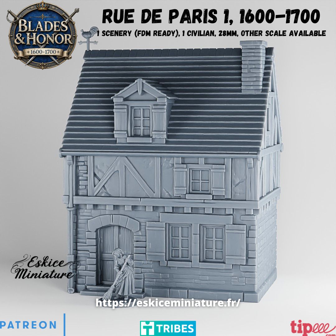 Paris Street 1 (building + civilian)