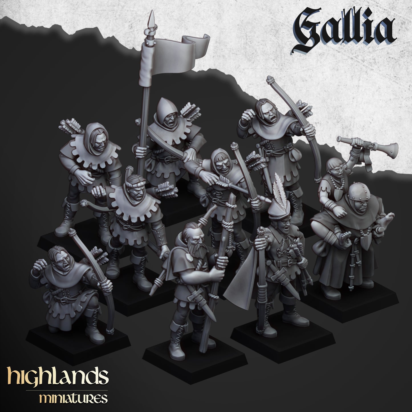 Sherwood Archers ( 6 Miniaturen )