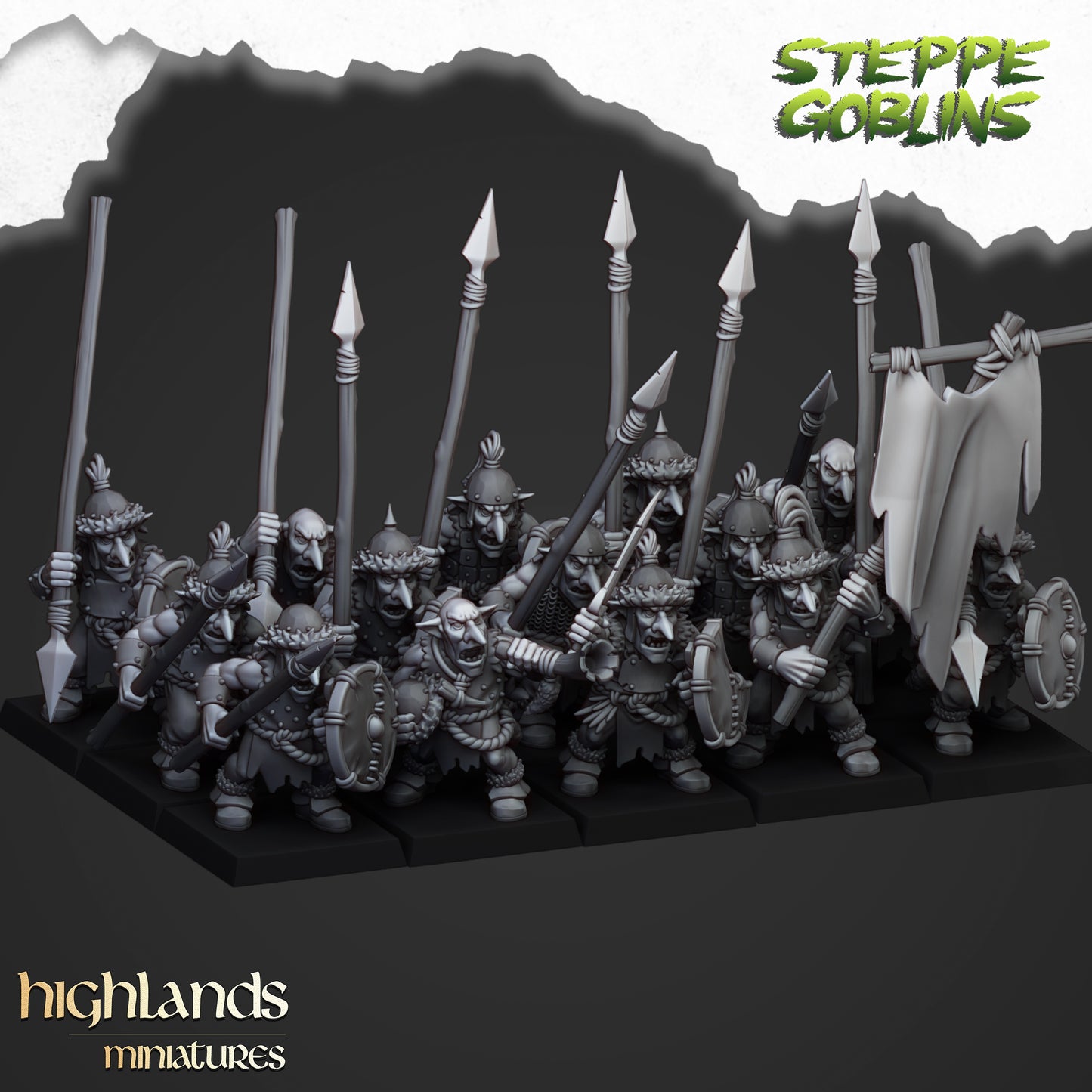 Steppe Goblin Core Units ( 10 Miniaturen )