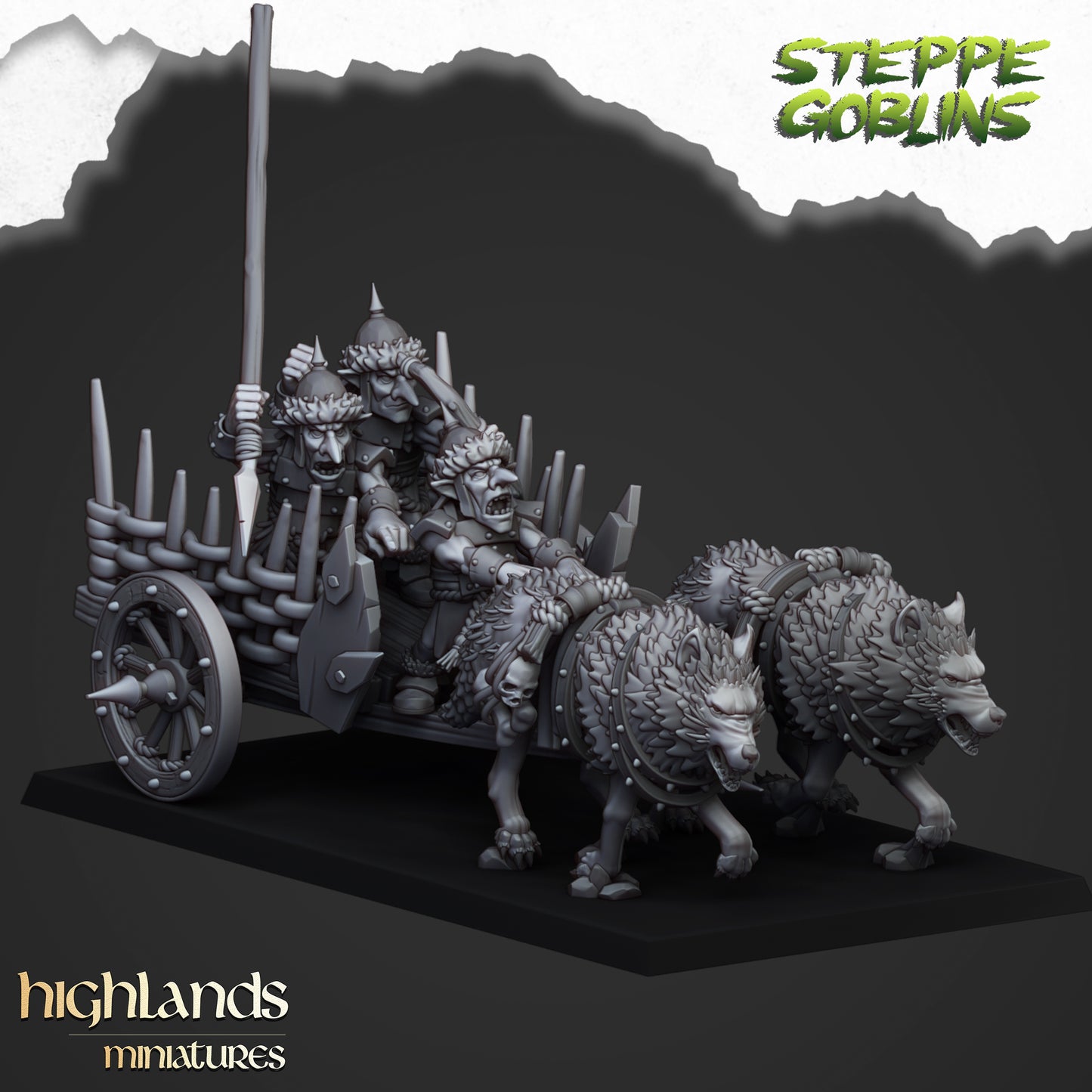 Steppe Goblin Chariot with Crew