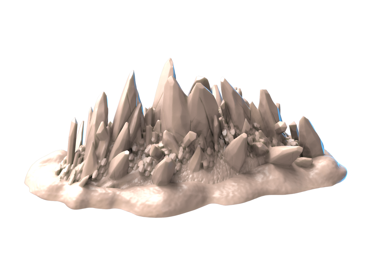 Schnee Gräber - Set ( 4 Miniaturen )