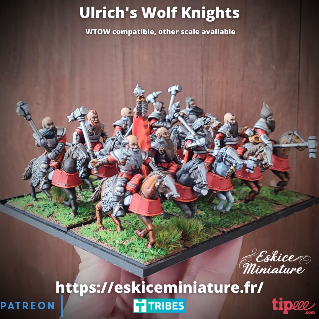 Knights of Ulrich Set ( 10 Miniaturen )