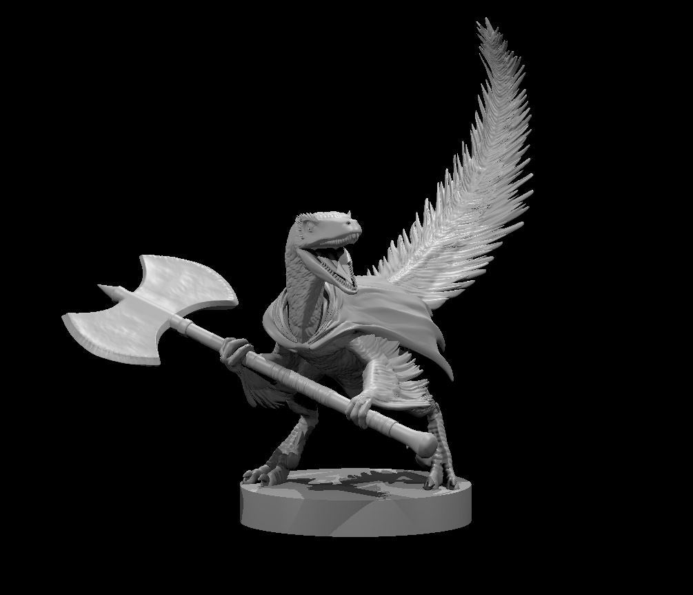 Velociraptor Barbarian