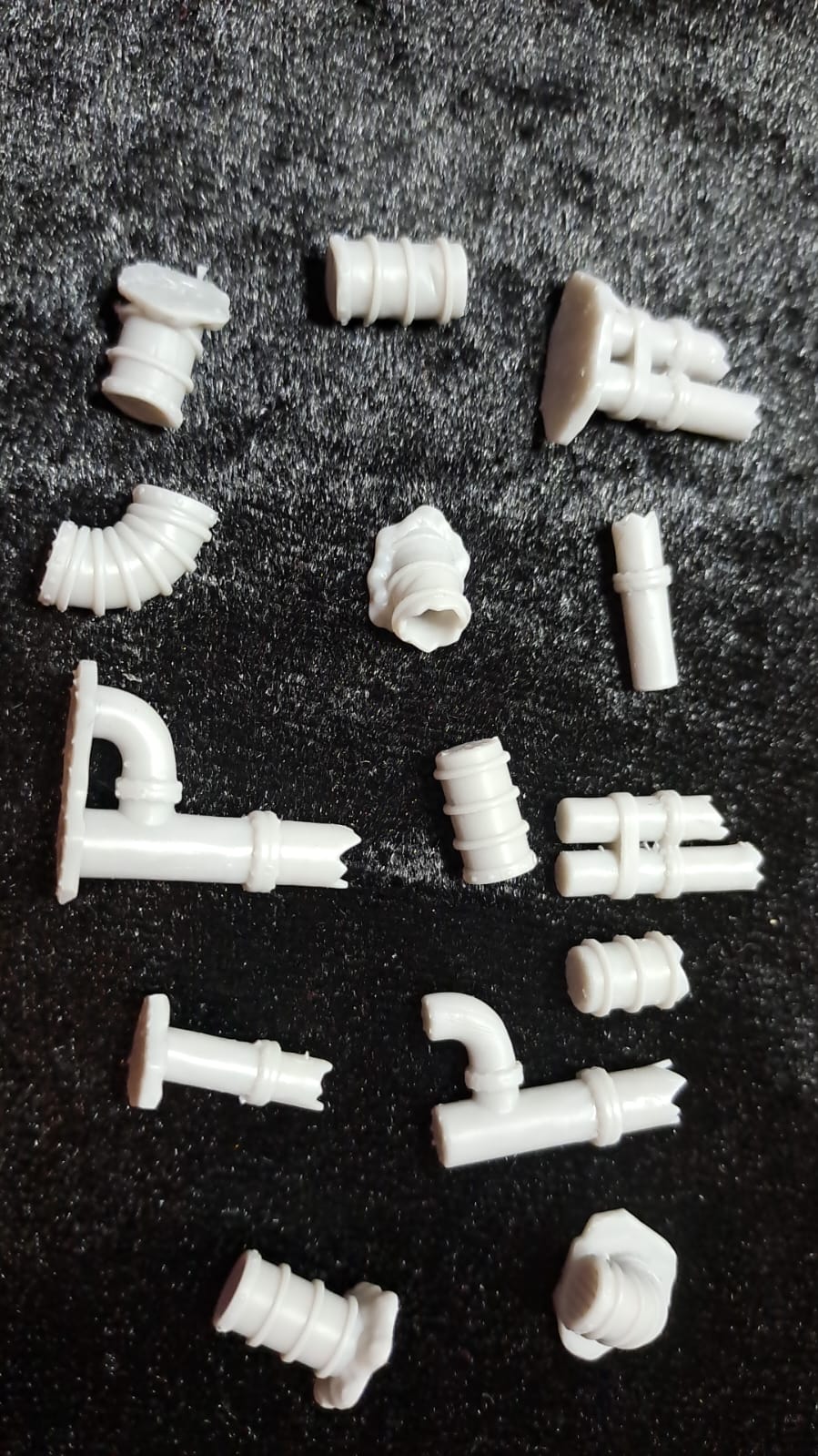 Imdustrial Pipes ( 14Pcs )