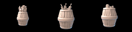 Barrels ( 3 Pcs, )