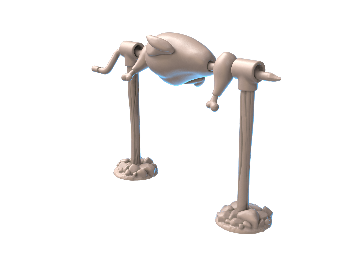 Campfire grilled Chicken