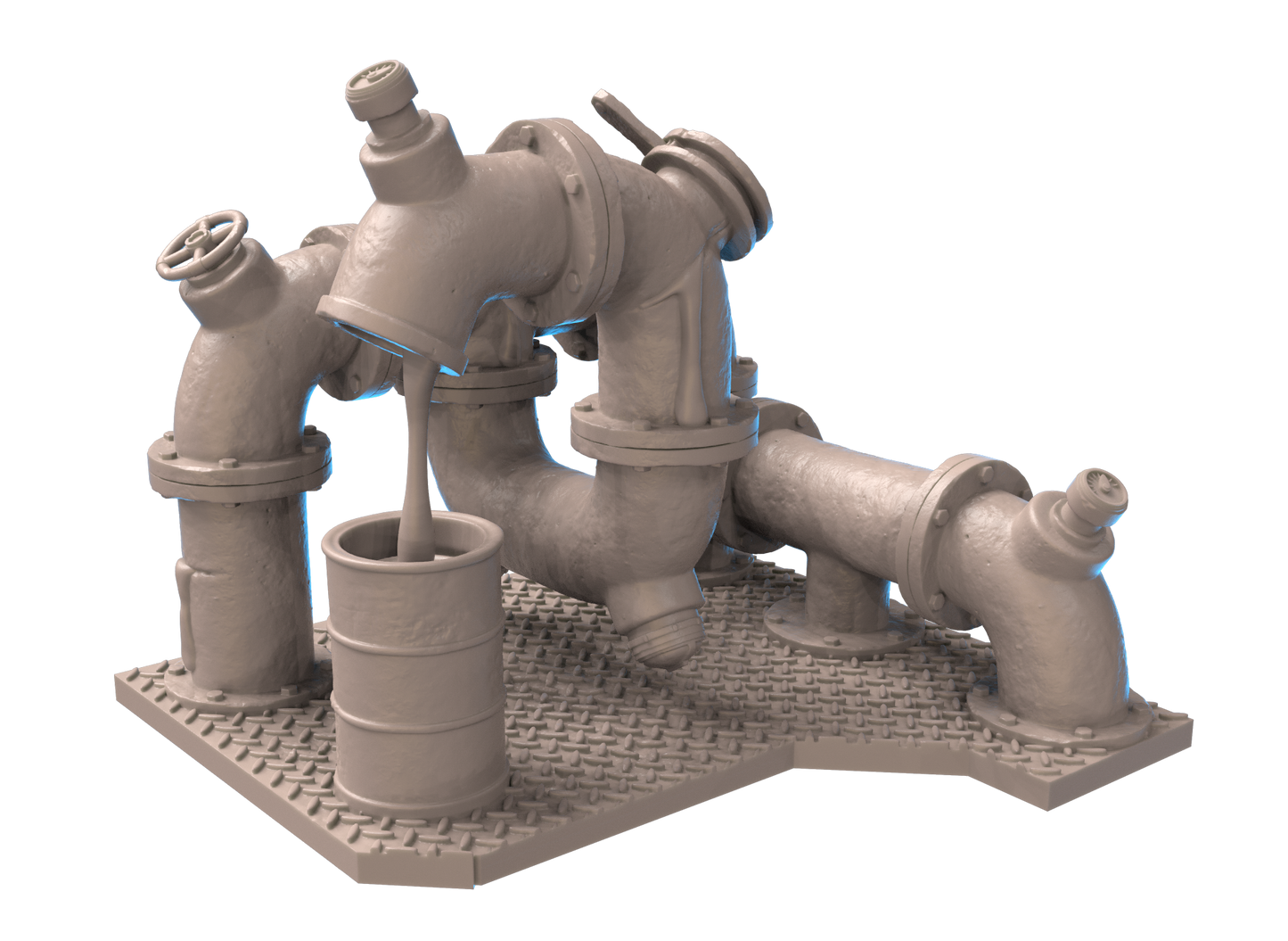 chemical plant scatter Set (10 Teile )