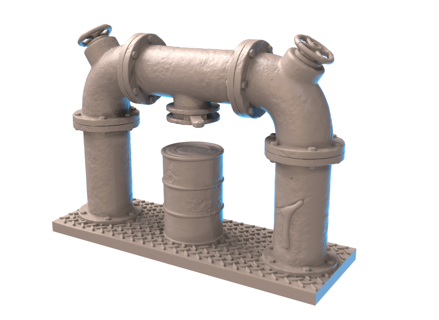 chemical plant scatter Set (10 Teile )