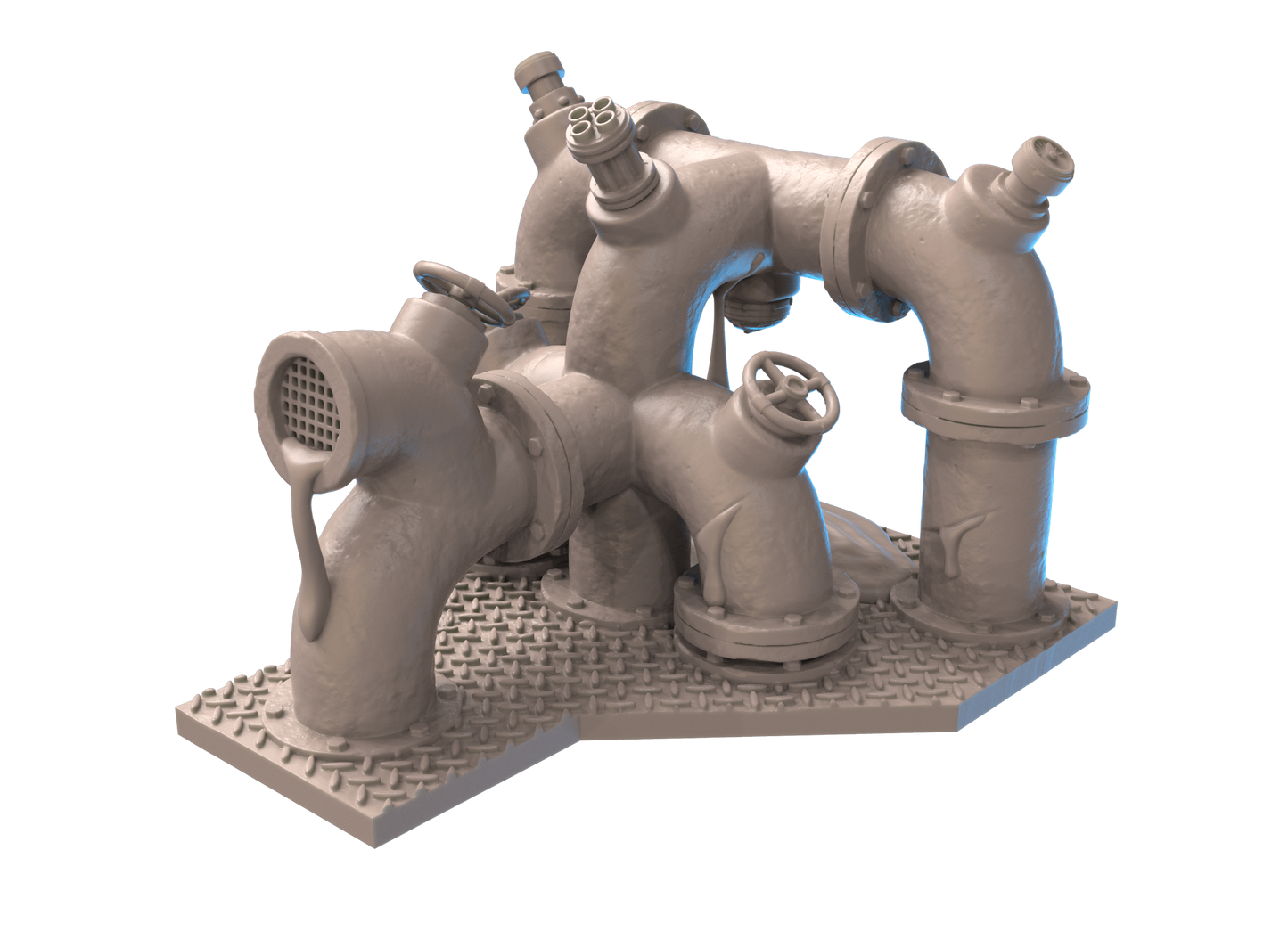 chemical plant scatter Set (10 Teile )
