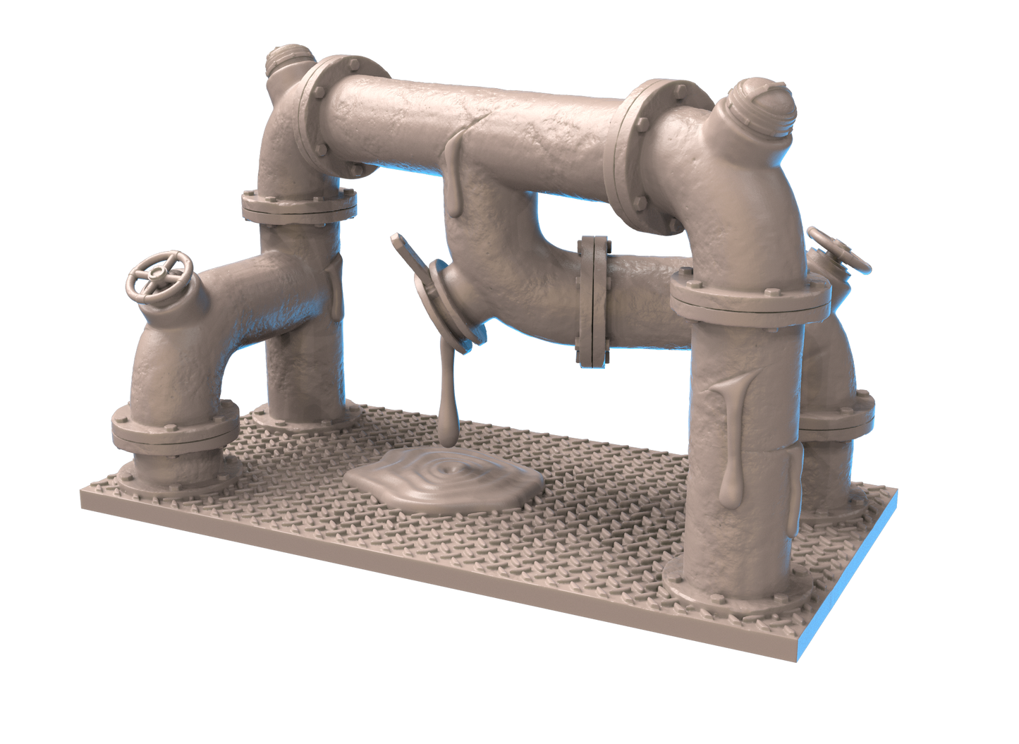 chemical plant scatter Set (10 Teile )