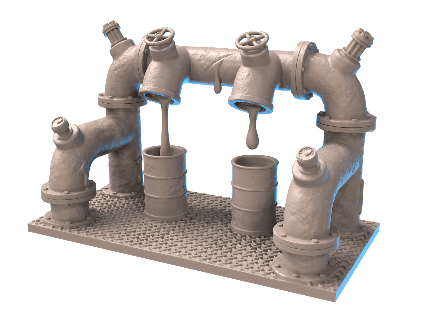 chemical plant scatter Set (10 Teile )