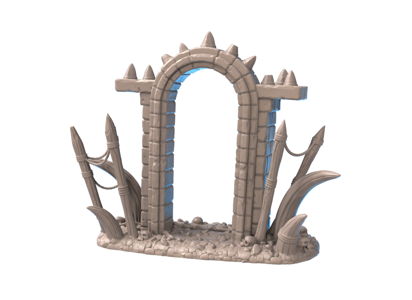 Goblin Portal ( 2 Teilig mit Insert aus klarem Resin )
