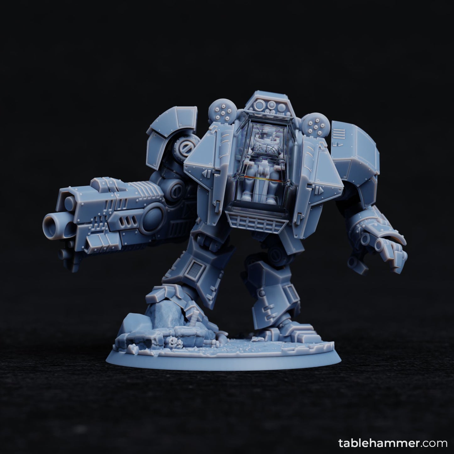 Heavy walker - Human super soldiers mech walker ( 2 Miniaturen )
