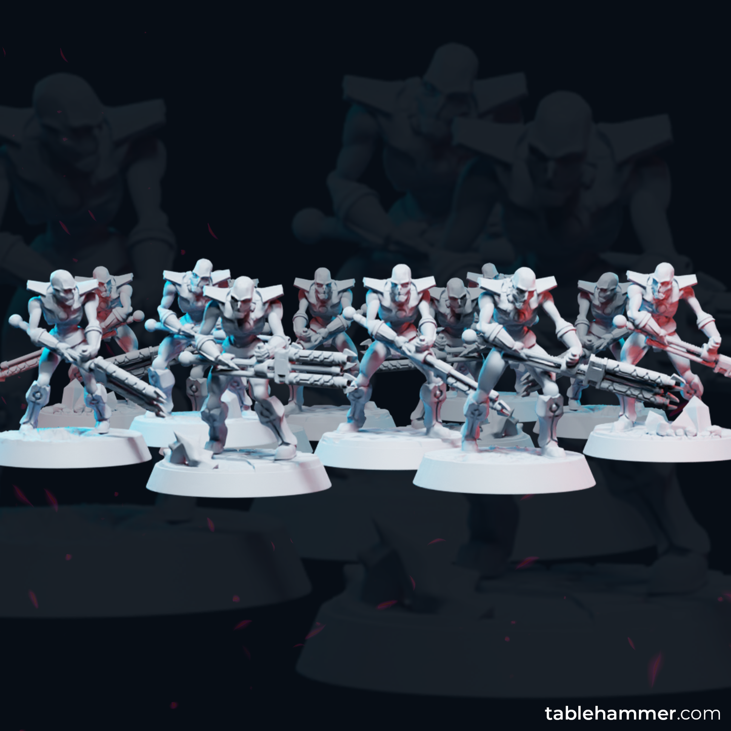 Necroyd Fighter 6 Miniaturen