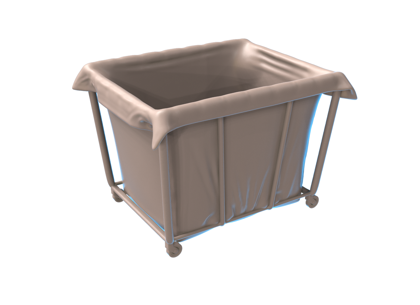 old laundry cart ( 2 Geländestücke )