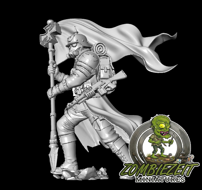 Trench Cannon Fodder Bannerbearer