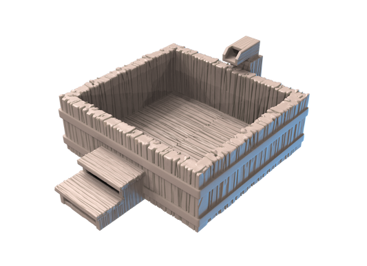 wooden hot tub V3