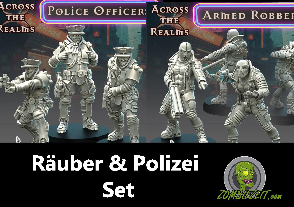 Räuber+ Polizei Set