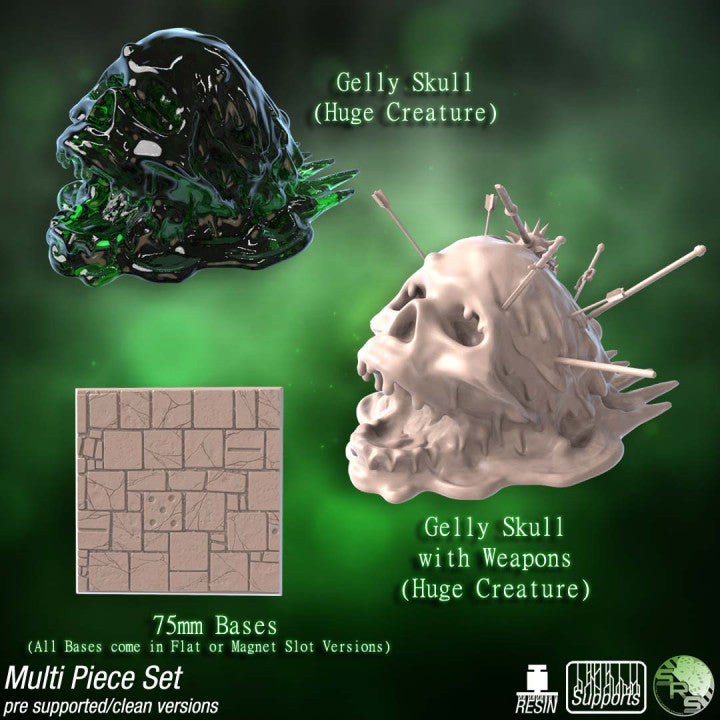 Gelly Skull ohne Waffen