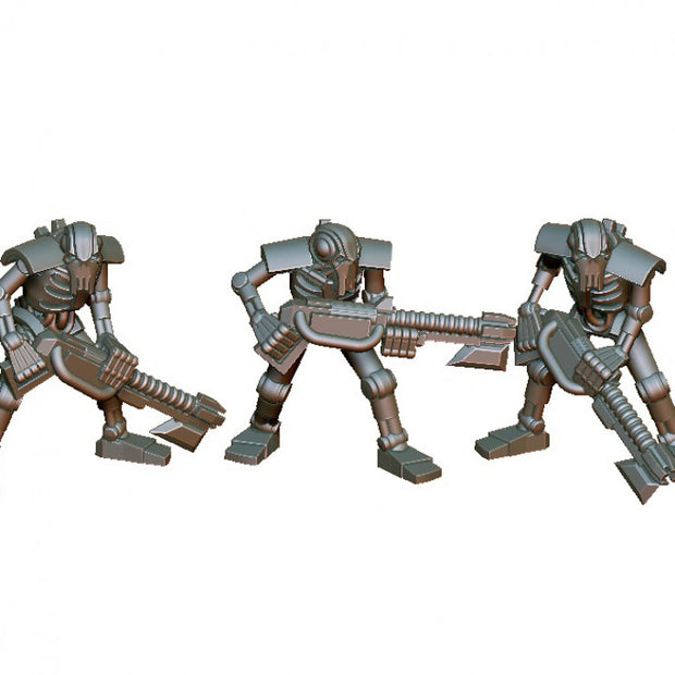 Robots Infantry Set 5 Miniaturen