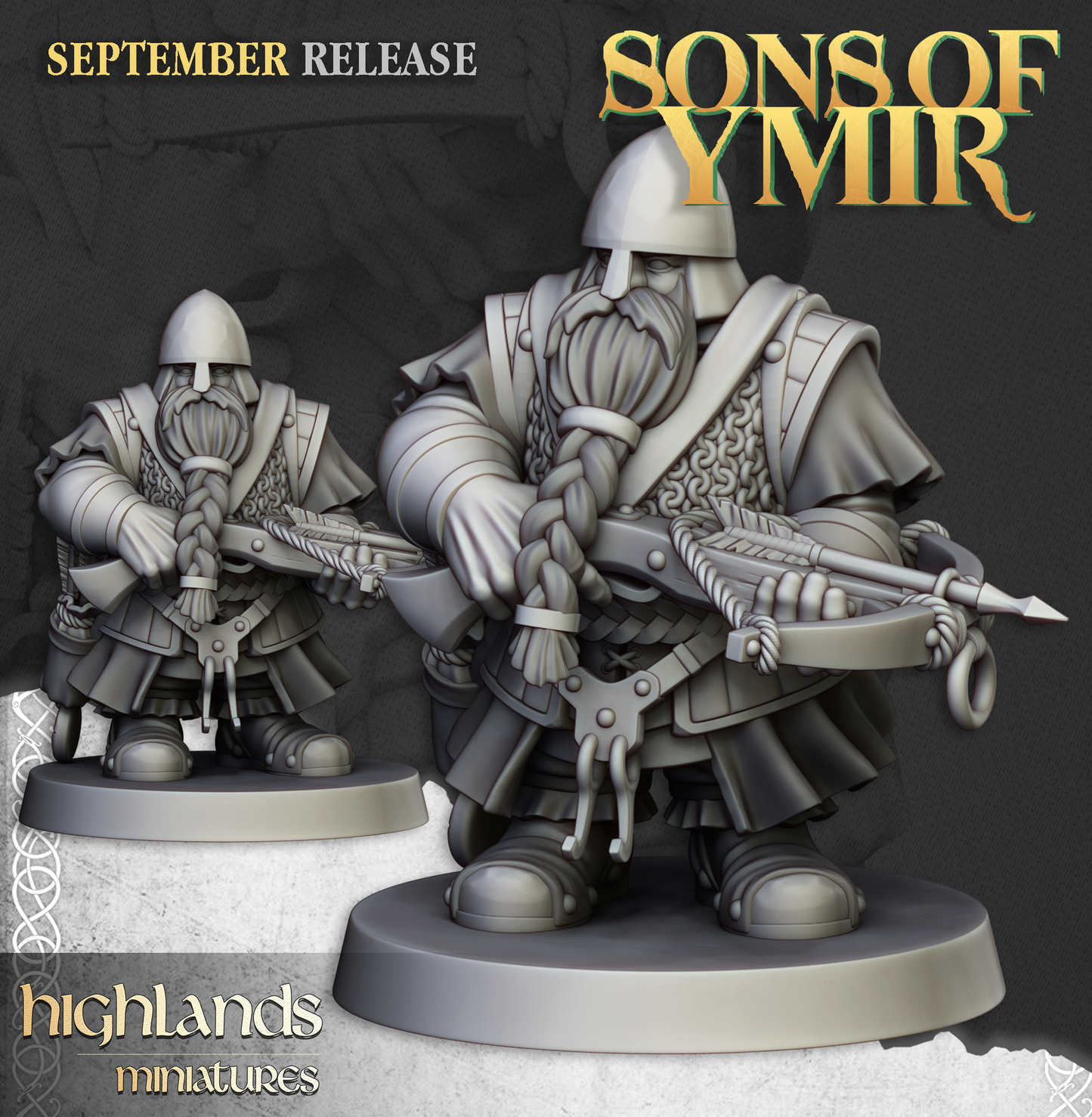 Dwarf Crossbowmen Core Set ( 5 Miniaturen )
