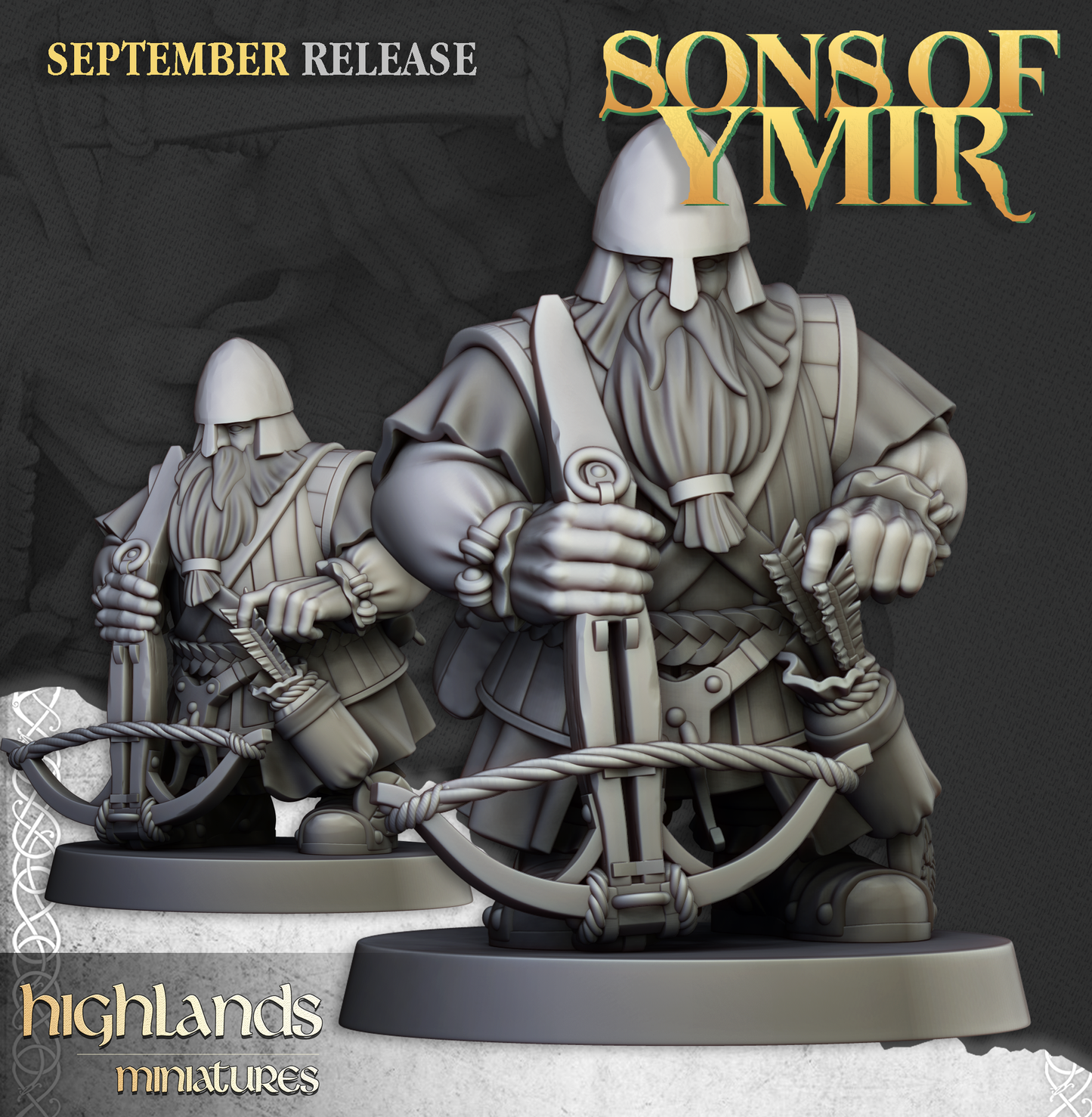 Dwarf Crossbowmen Core Set ( 5 Miniaturen )