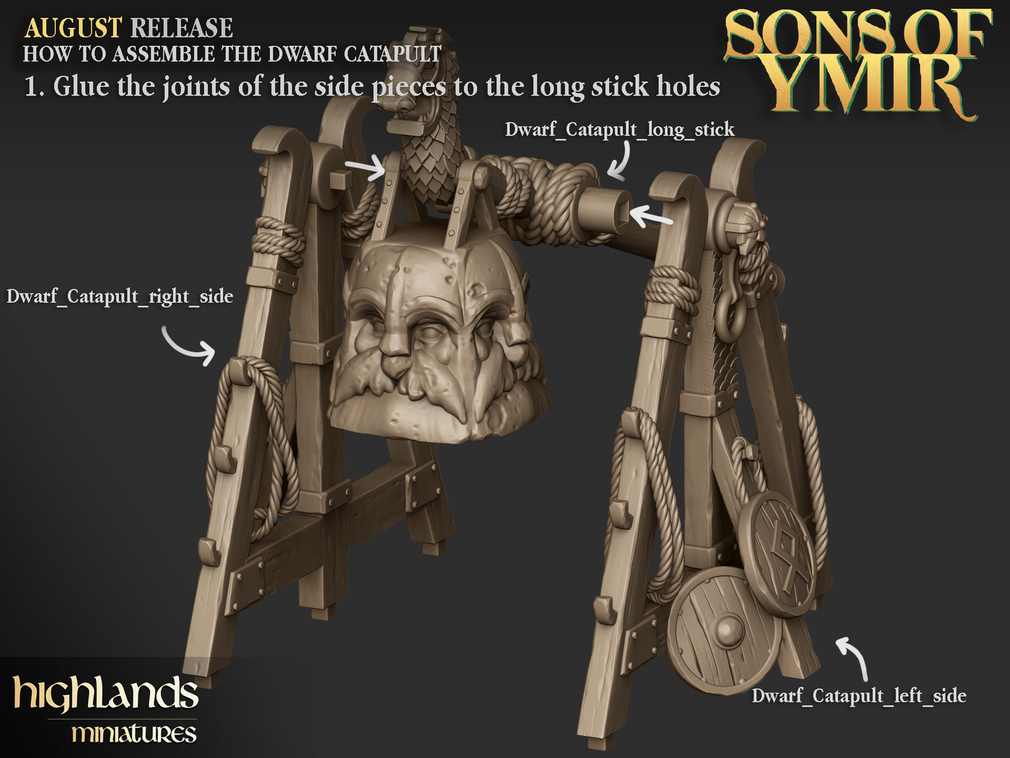 Dwarf Katapult Set
