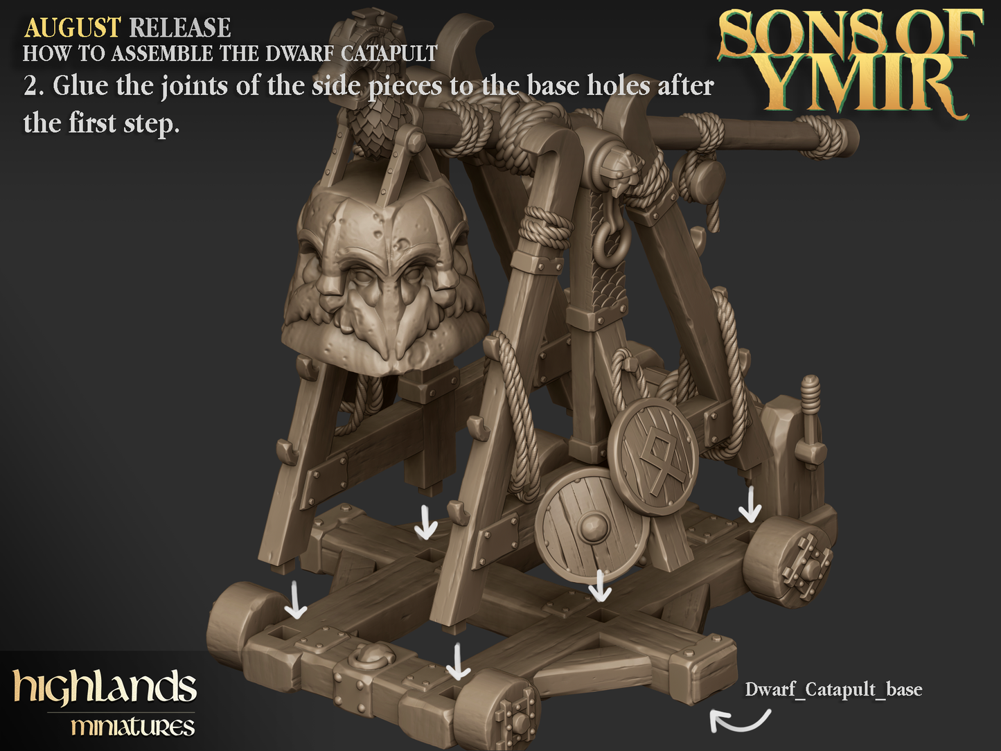 Dwarf Katapult Set