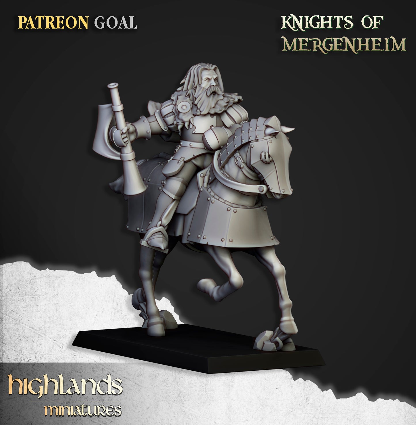 Mergenheim Ritter Set 5 Miniaturen