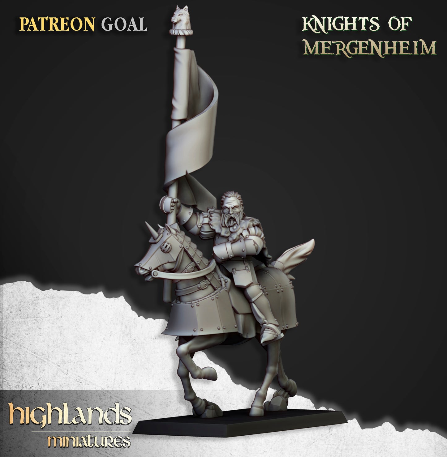 Mergenheim Ritter Set 5 Miniaturen