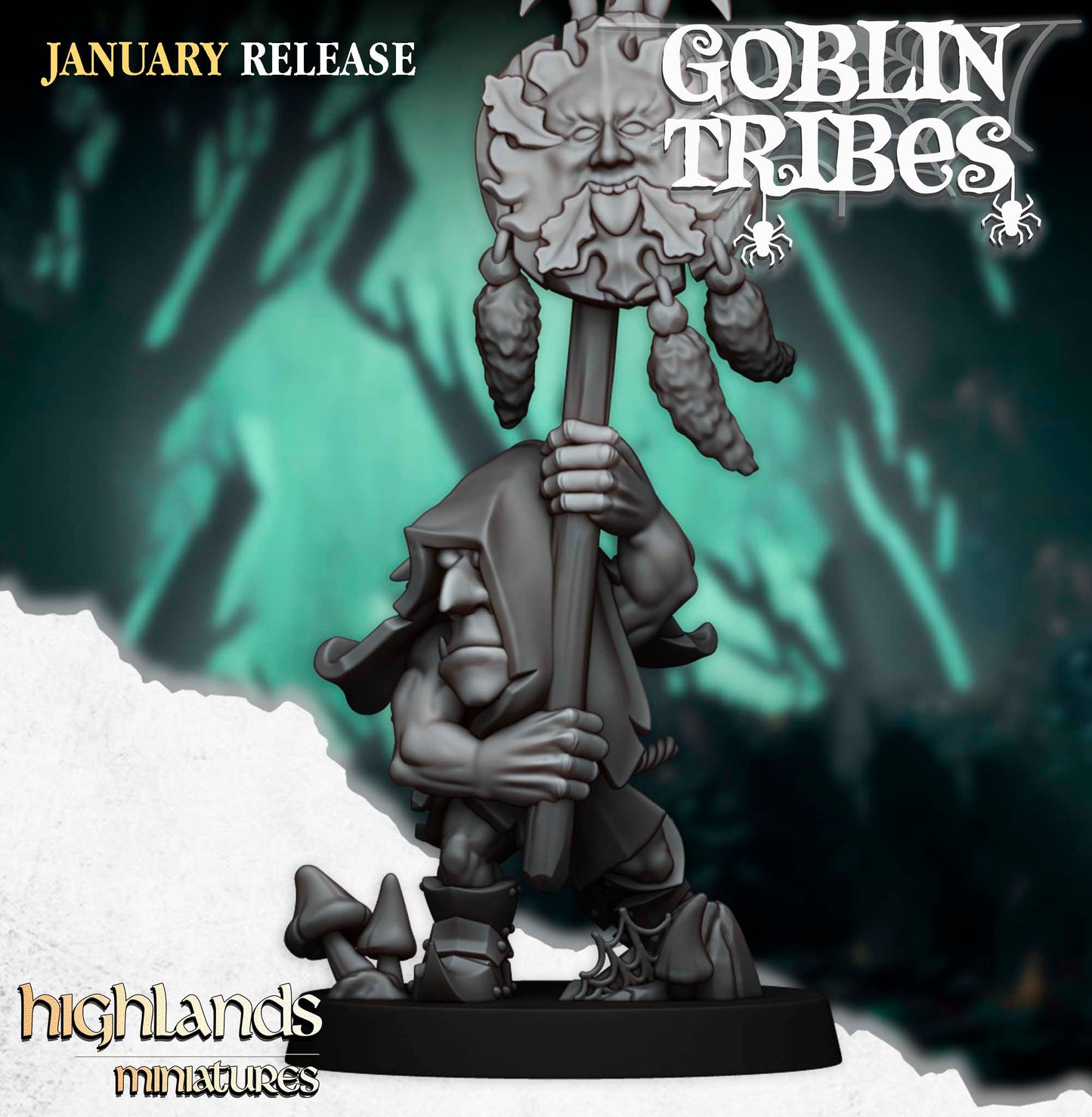 Swamp Goblin Pikenieren Bannerträger
