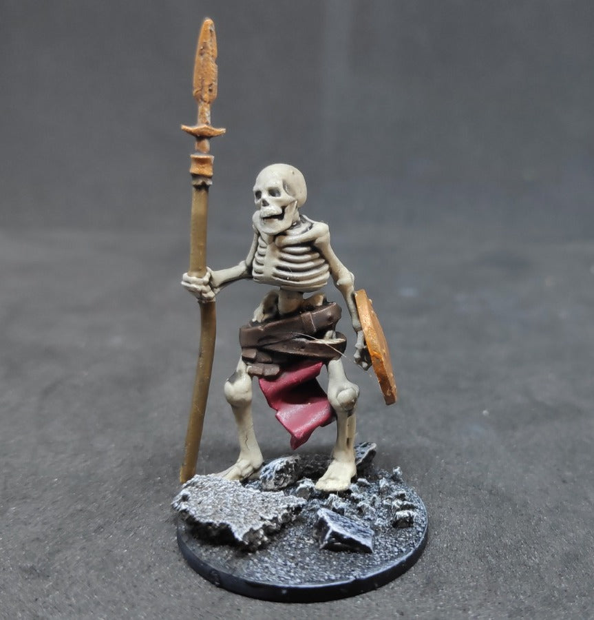 Skeleton Spearman Set 4 Miniaturen