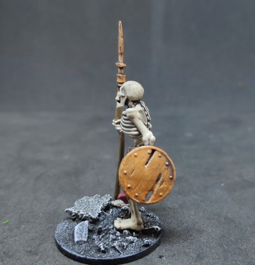 Skeleton Spearman Set 4 Miniaturen
