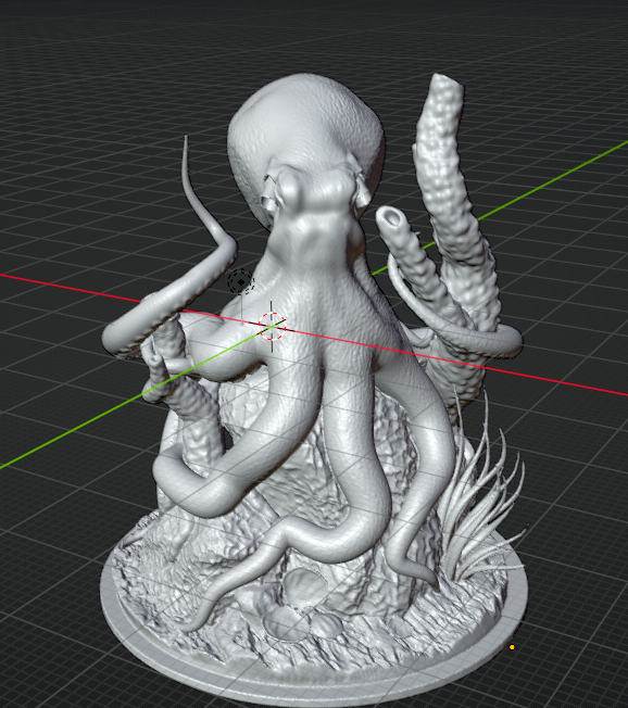 großer Octopus