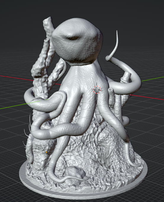 großer Octopus
