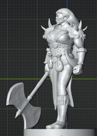 Ork Kriegerin