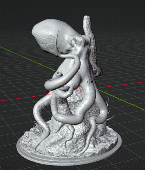 großer Octopus
