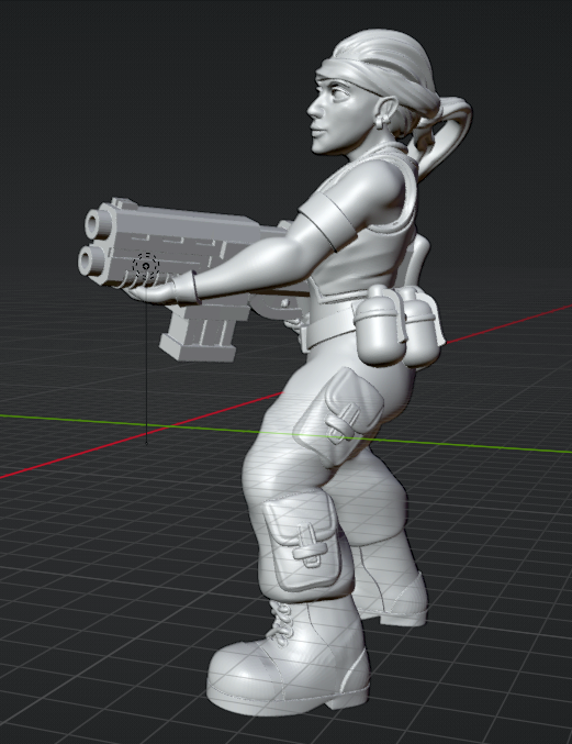 Female Soldier