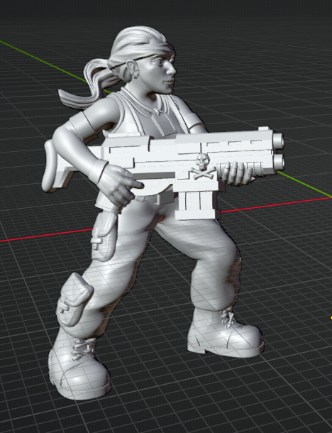 Female Soldier