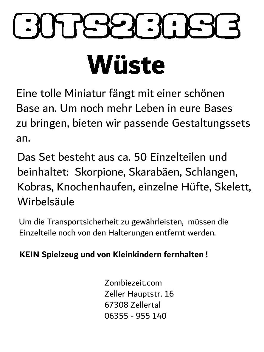 Wüsten Set