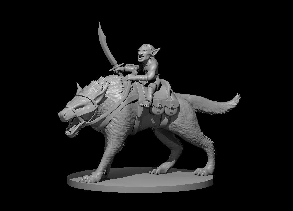 Goblin Wolf Reiter