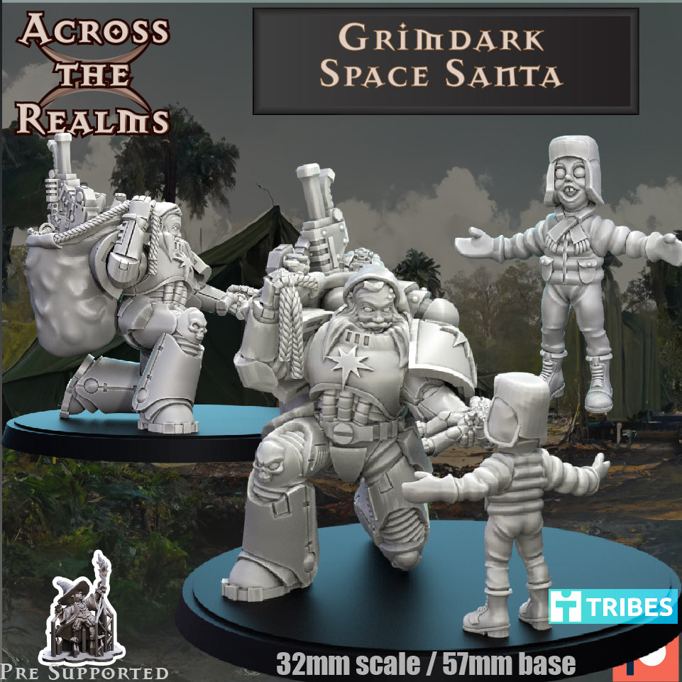 Grimdark Space Santa