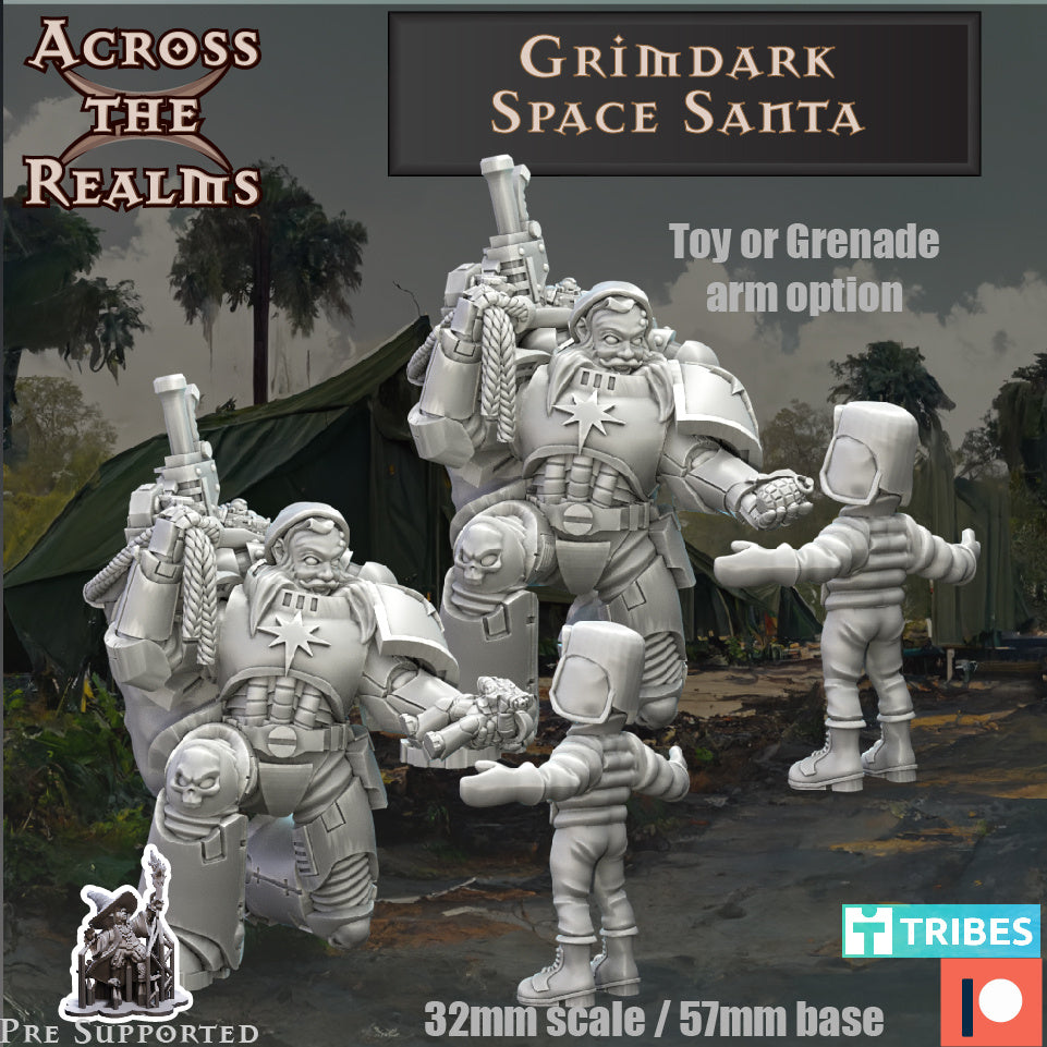 Grimdark Space Santa