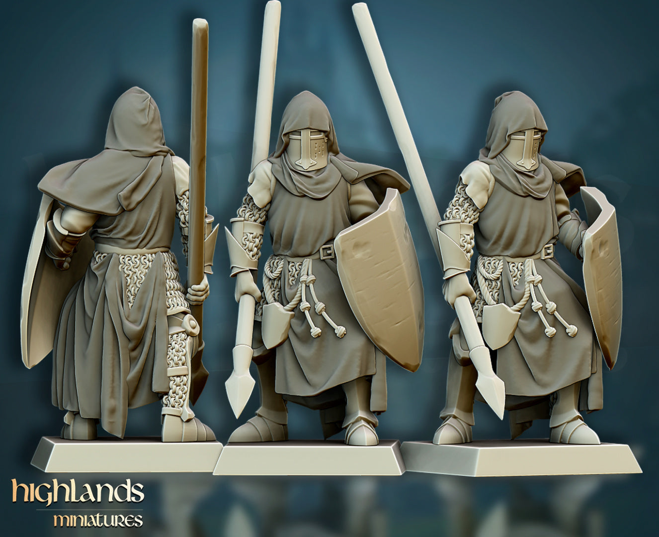 Crusader 3 Set 5 Miniaturen